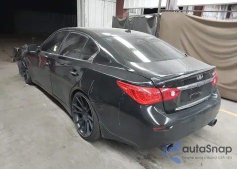 2014 Infiniti Q50 Sport z USA, uszkodzony, nr VIN JN1BV7AP1EM672831